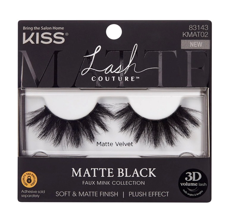 kiss matte velvet lashes