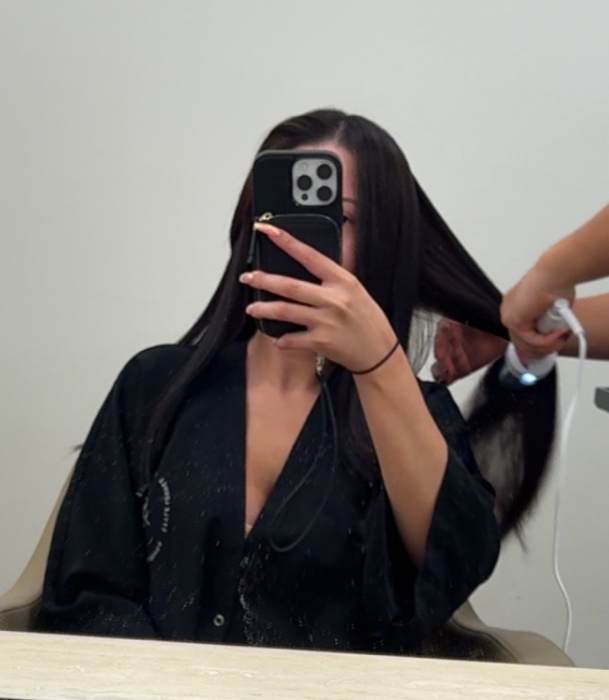 Japanese hair straightening ✨