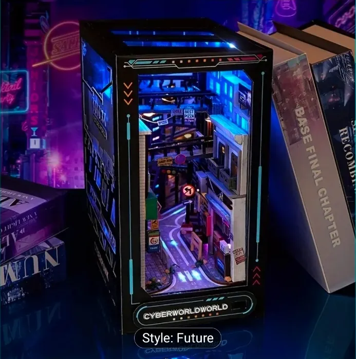 3d bookend kit book nook kit a decorative model desktop a - Temu Norway