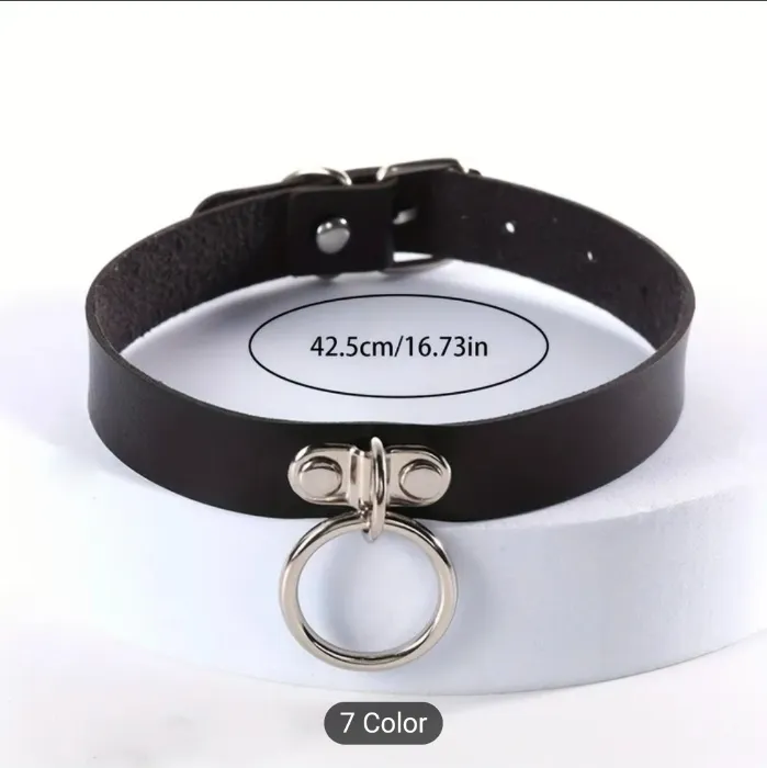 a simple punk   pendant nightclub party pu leather - Temu Norway