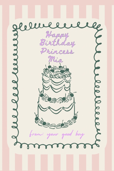 Birthday Card 💗