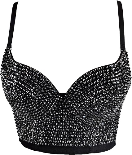 Rhinestone Diamond Bra