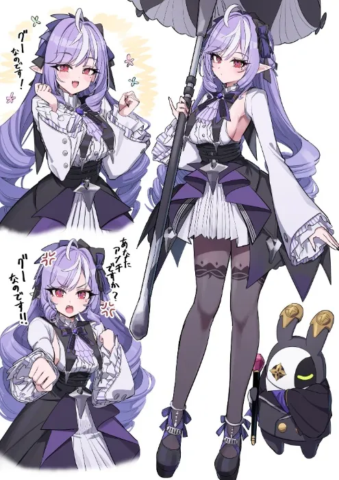 【Ready For Ship】【Glowing】DokiDoki-SR Game Zenless Zone Zero Cosplay Vivian Costume Vampire Girl ZZZ | Full Set / L-Ready For Ship