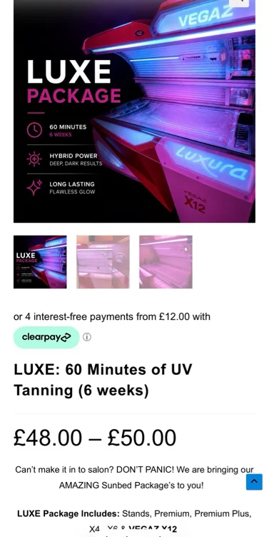 Help me keep a lovely tan x