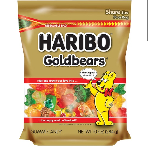 haribo gummy bears (8pack) 20
