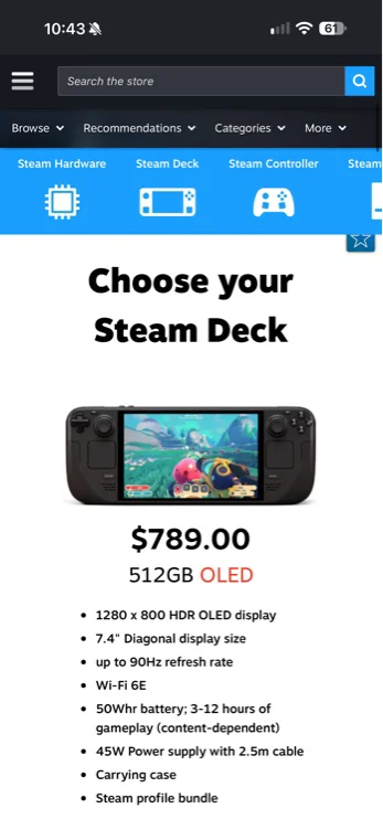 Steam Deck™