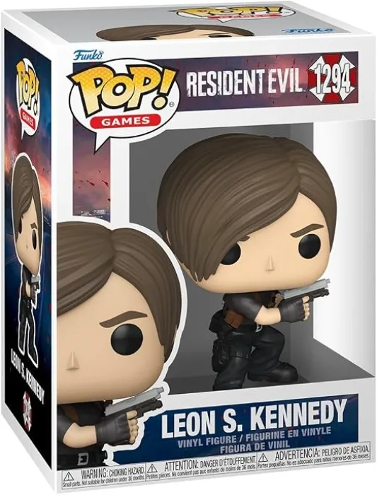 Funko Pop! Games: Resident Evil - Leon Kennedy