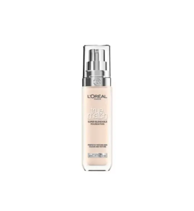L'Oréal Paris True Match Liquid Foundation with Hyaluronic Acid 30ml and SPF