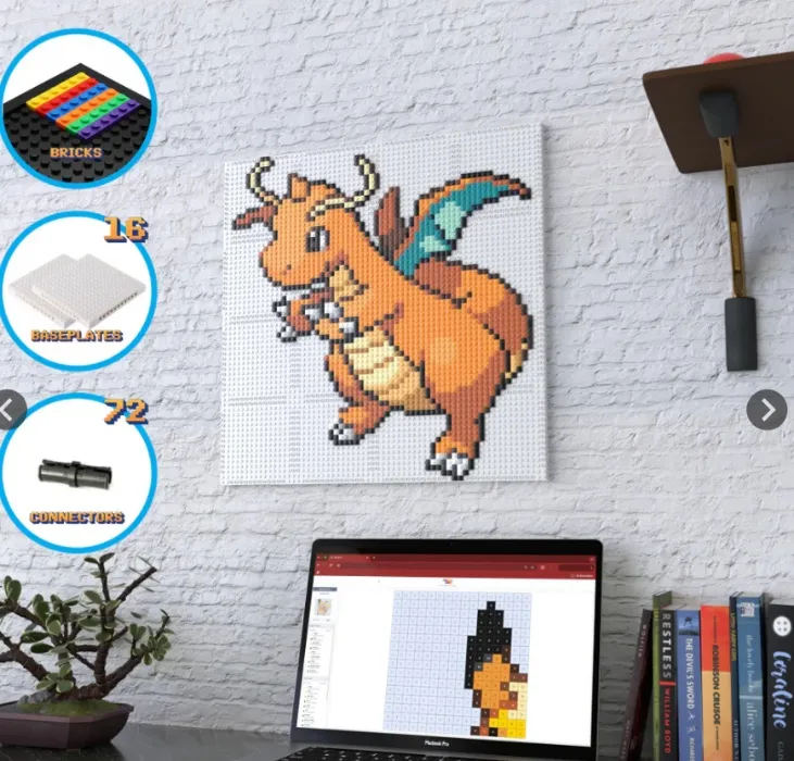 Brik-It: Dragonite