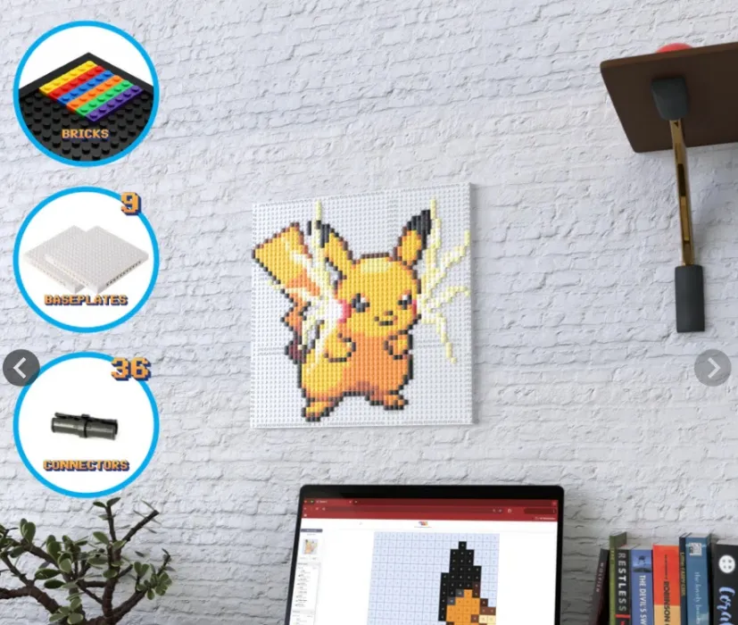 Brik-It: Pikachu