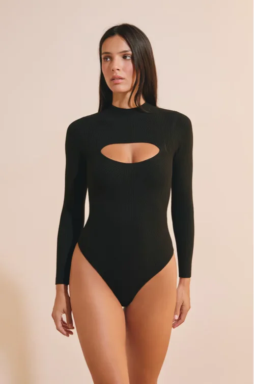 🥰 BODY MANCHES LONGUES AVEC OUVERTURE