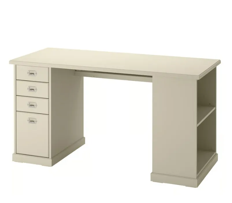 VEBJÖRN Escritorio - beige 140x60 cm