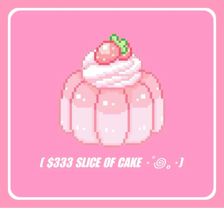 slice of cake 🍰 333