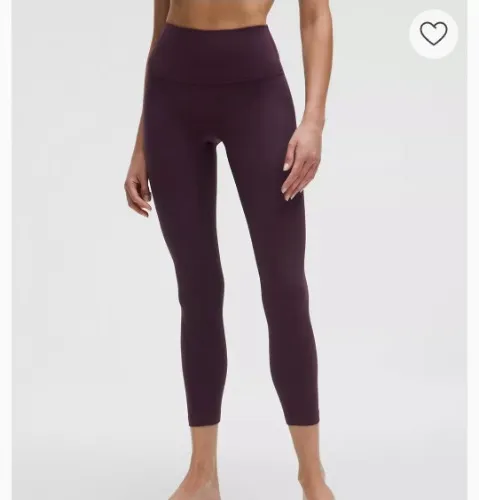 lululemon Align No Line™ High-Rise Pant 25" - Black Plum-4