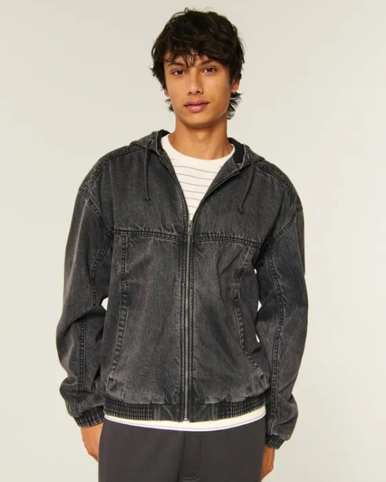 Hooded Skater Jacket