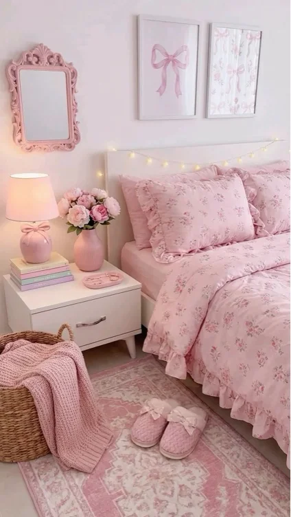 Soft Bedroom Upgrade 🌸