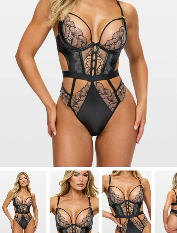 Tempting Touch Crotchless Body