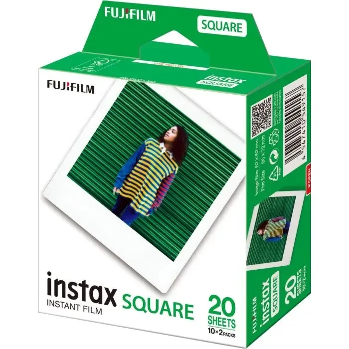 instax™ SQUARE Film Twin Pack (20 Shots)