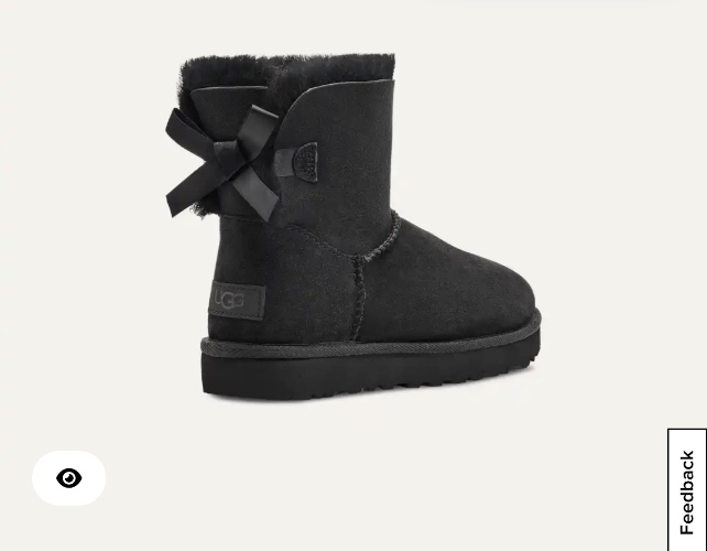 Black bow Ugg boots 🖤 