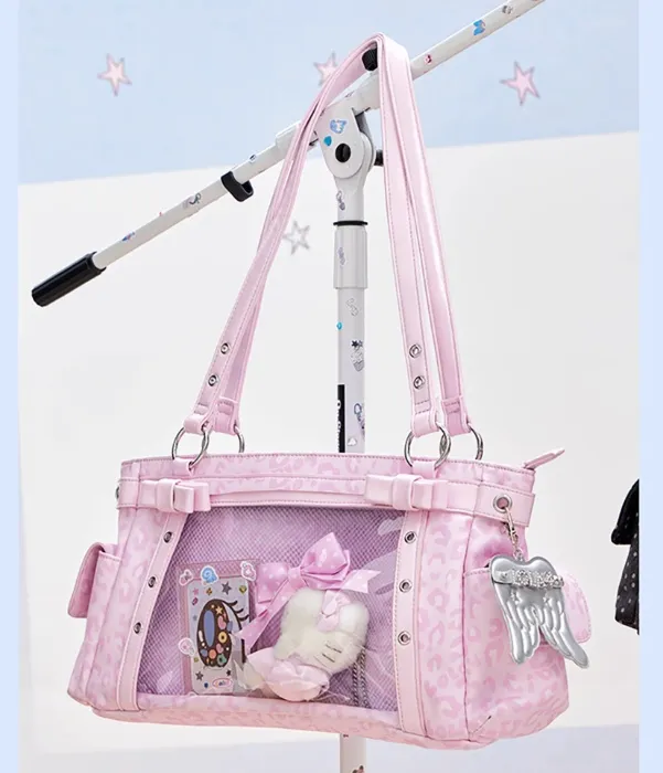 Lola Design Pink Ita Handbag