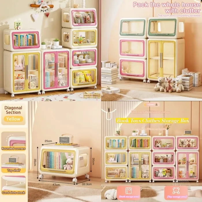 Multipurpose Storage Boxes (with wheels!)