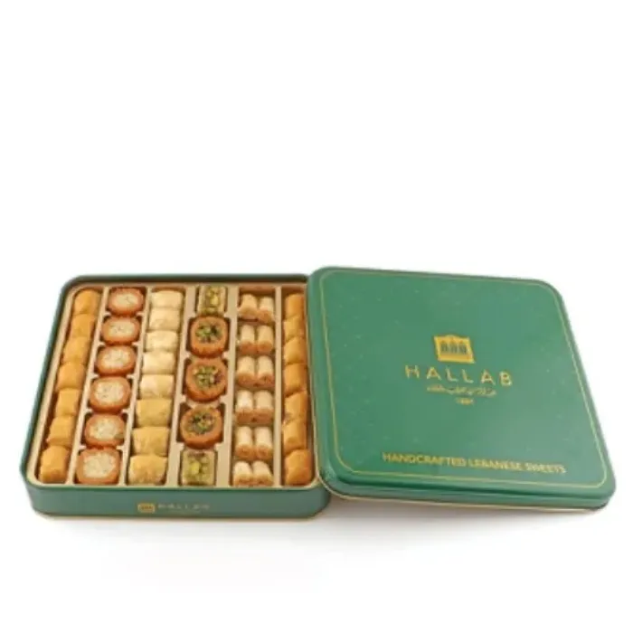 Tin Box of 44 pieces Mixed Baklava Extra