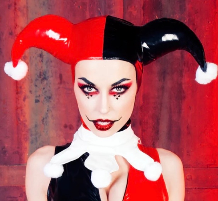 Harley Quinn hood 