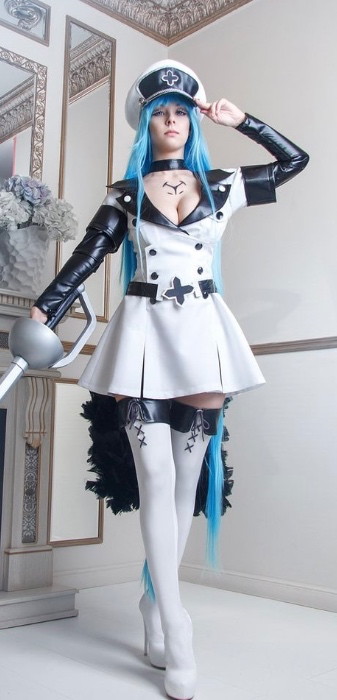 Latex version of Esdeath cosplay 