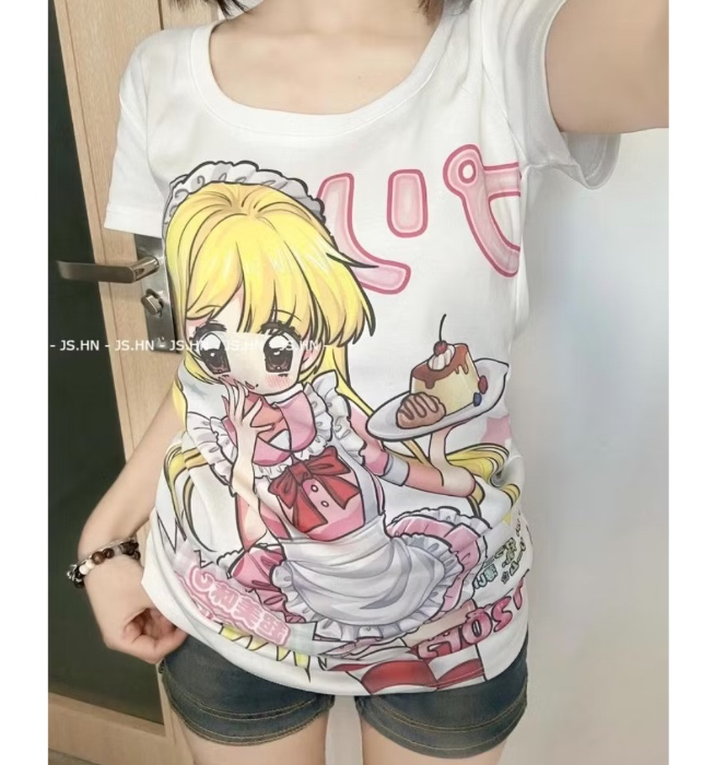 cute full printed shirt