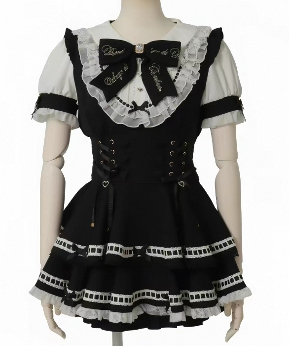 liz lisa ladder ribbon tiered setup