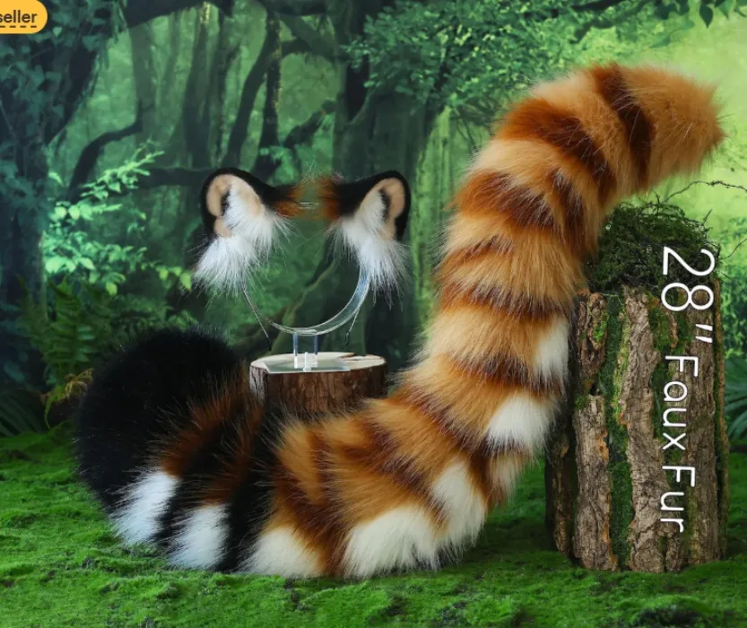 TIGER EARS N TAIL (tiger girl thursdays???))