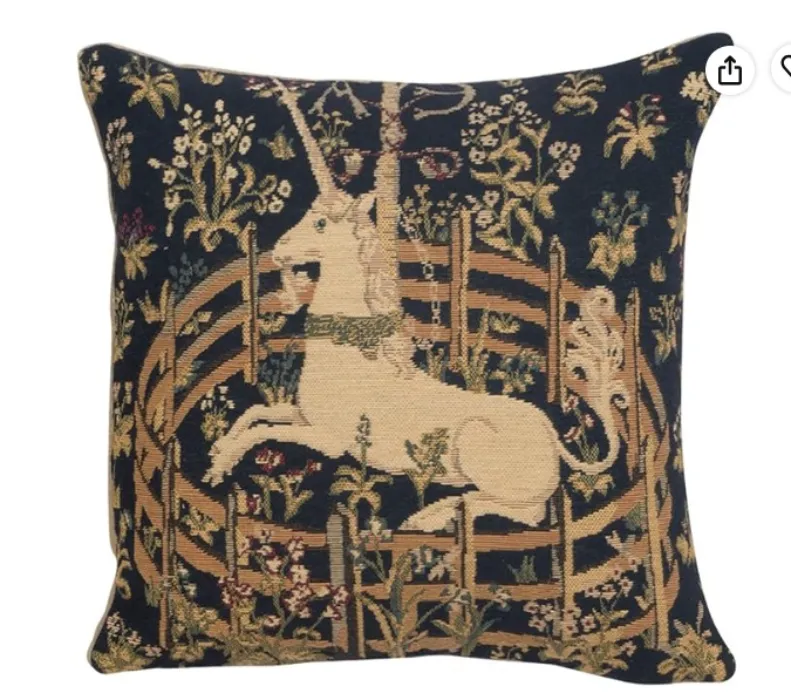 Medieval throw pillow