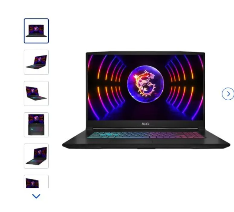 Gaming laptop