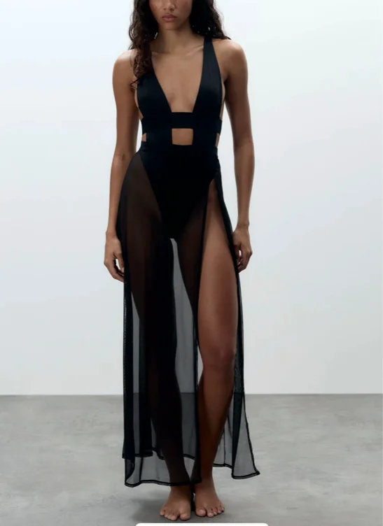 Sexy long chemise
