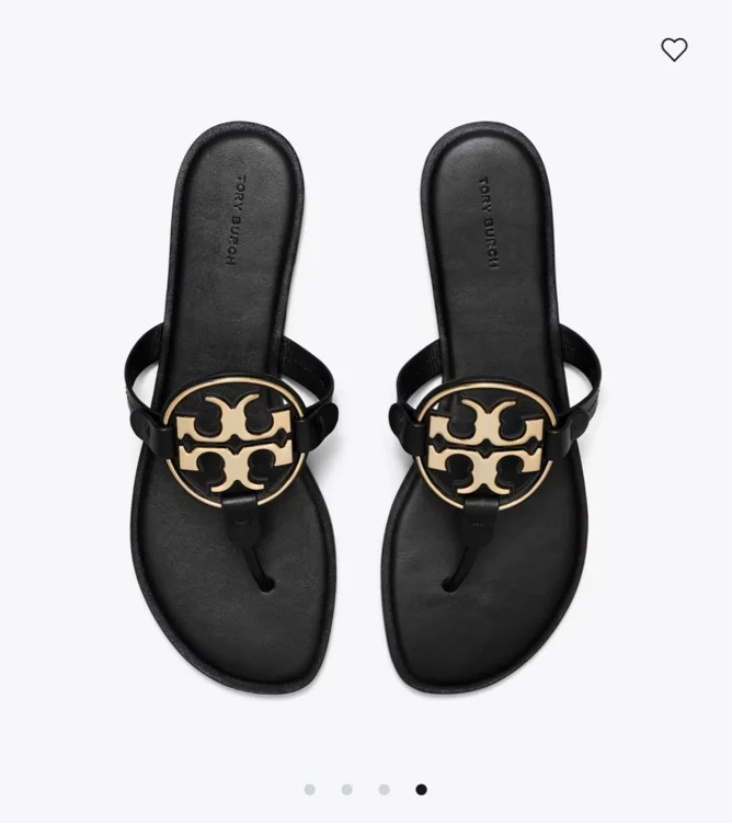 Tory Burch metal miller sandal