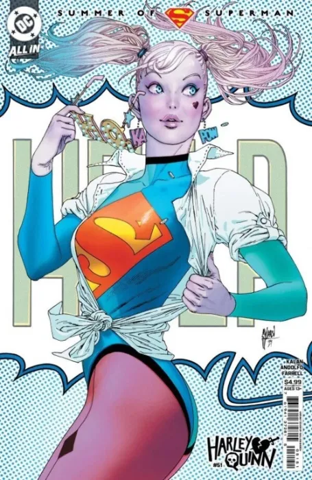 Harley Quinn #51 Guillem March Supersmash-Up Cardstock Variant Cover (DC Comics July 2025) for sale online | eBay UK