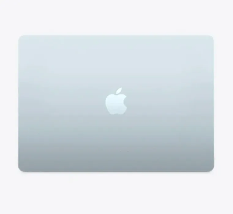 MacBook Air, 15-inch, M5 Chip, 10-core CPU, 10-core GPU, Sky Blue, 24GB memory, 1TB storage