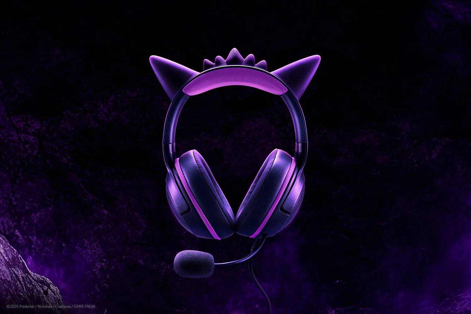 Razer Kraken Kitty V2 - Gengar Edition | Gaming Headsets | Razer.com