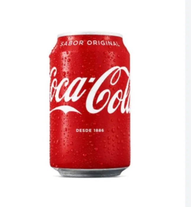 A can of Cocacola