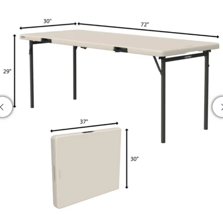 Event Folding Table 6' (2 pack)
