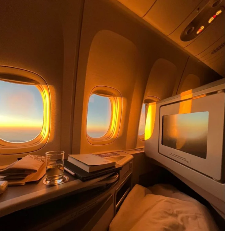 Business class flight ✈️