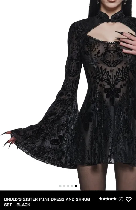 Witchy and Flowy Dress