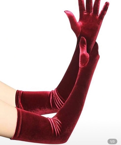 Gloves - Burgundy