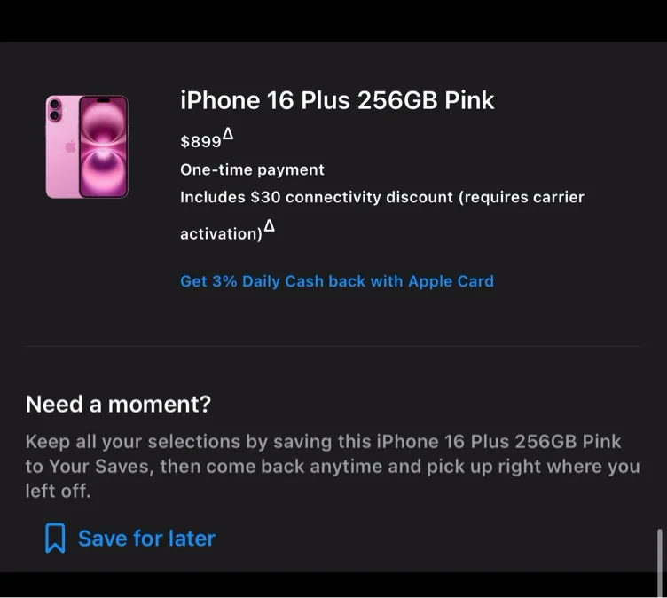 Fund My New IPhone 16