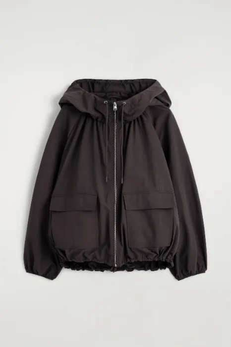 TECHNICAL HOODED PARKA JACKET