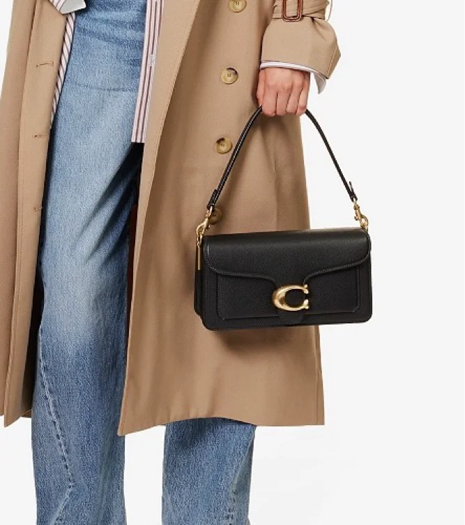 COACH Tabby 26 pebbled-leather shoulder bag