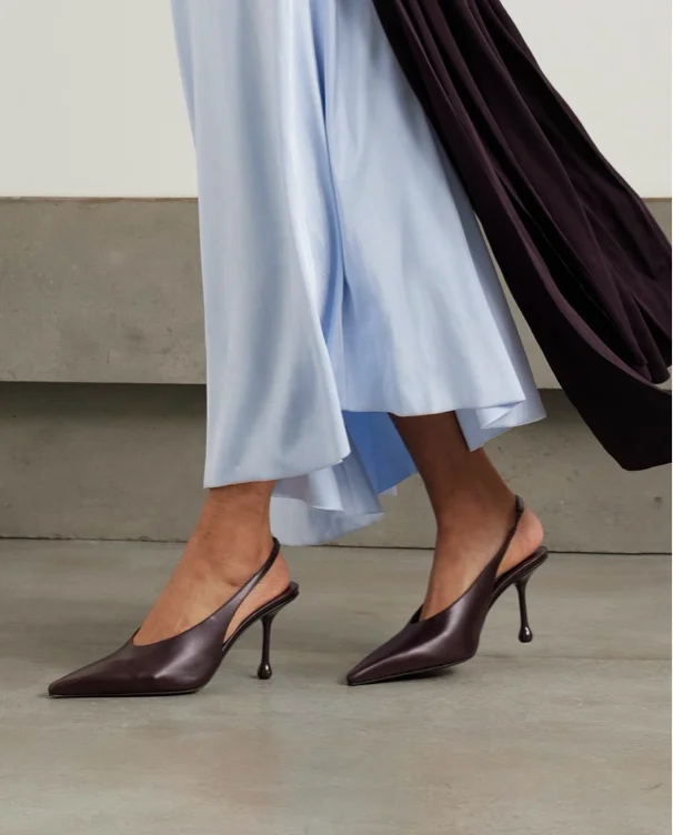 Jimmy Choo - Isa 80 leather pumps