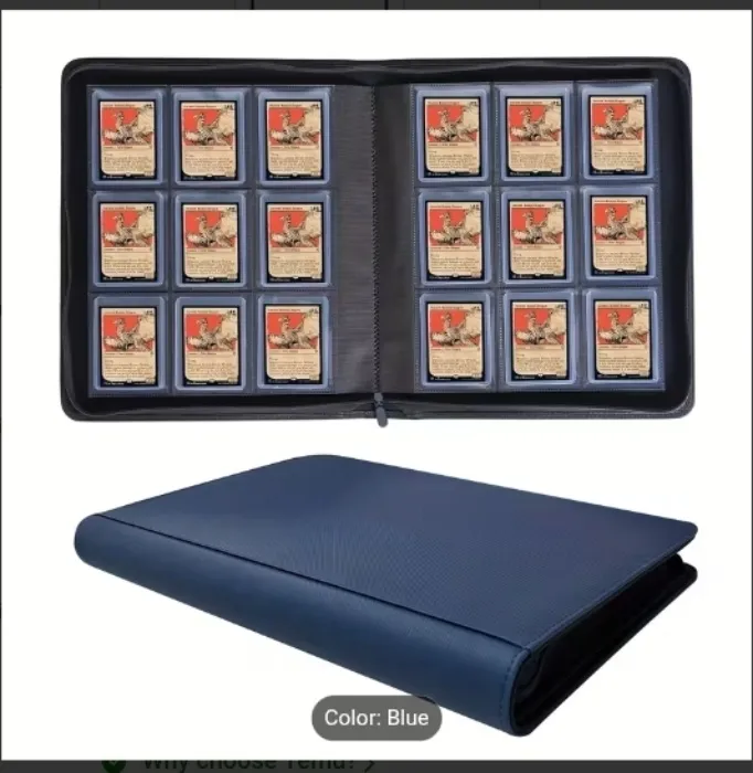 pro 9 binder large size 9 pockets hold 288 cards top loader - Temu Netherlands