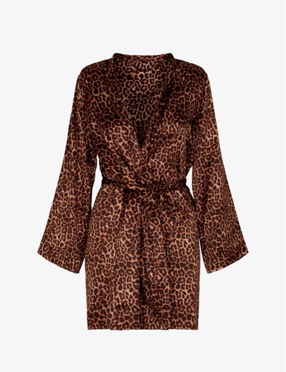 leopard robe 