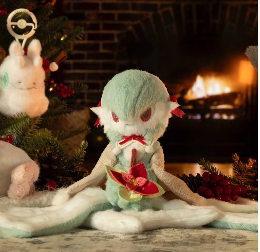 Gardevoir Pokémon Holiday Wishes Plush - 14 ¾ In.